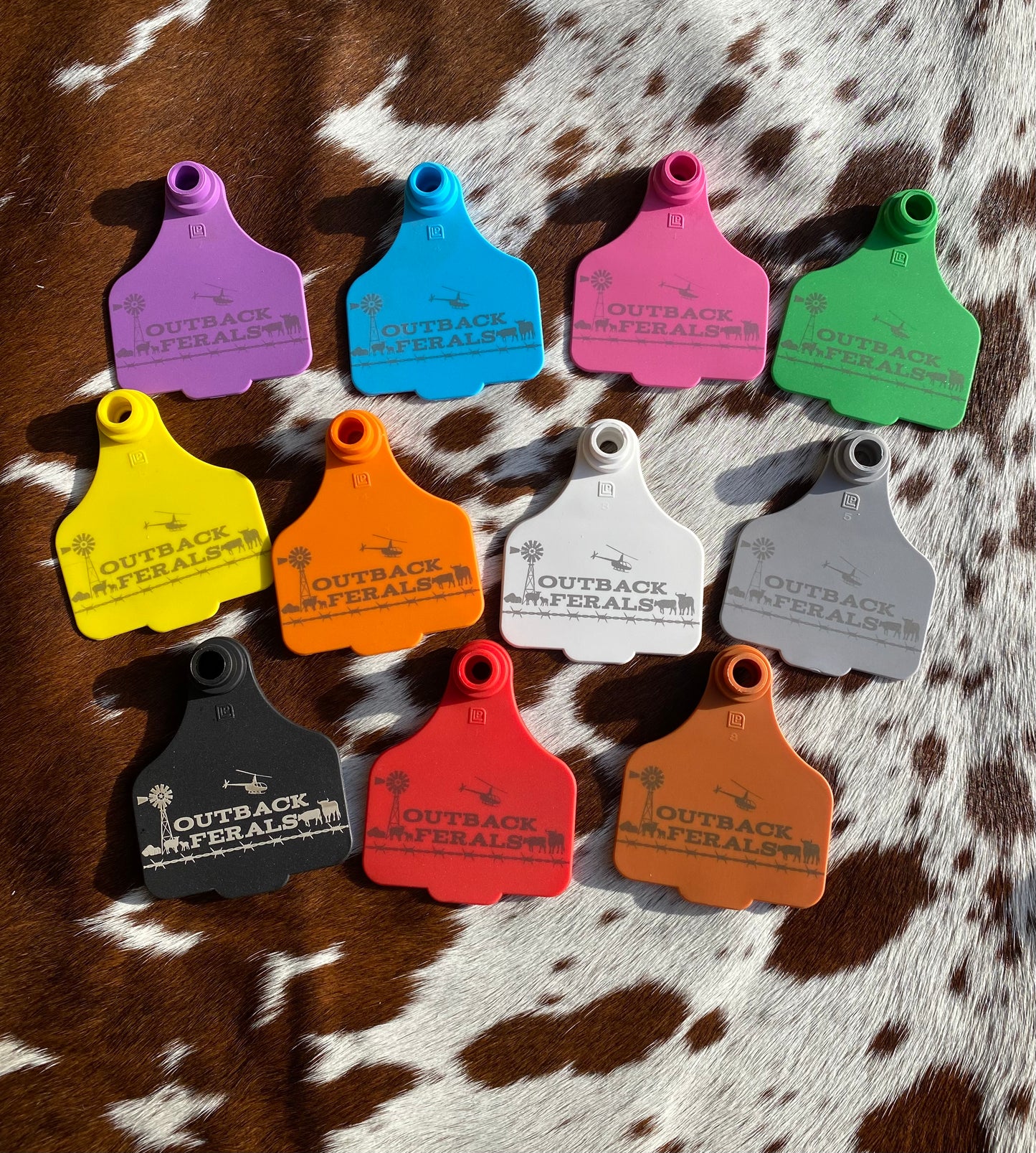 Station cattle tags