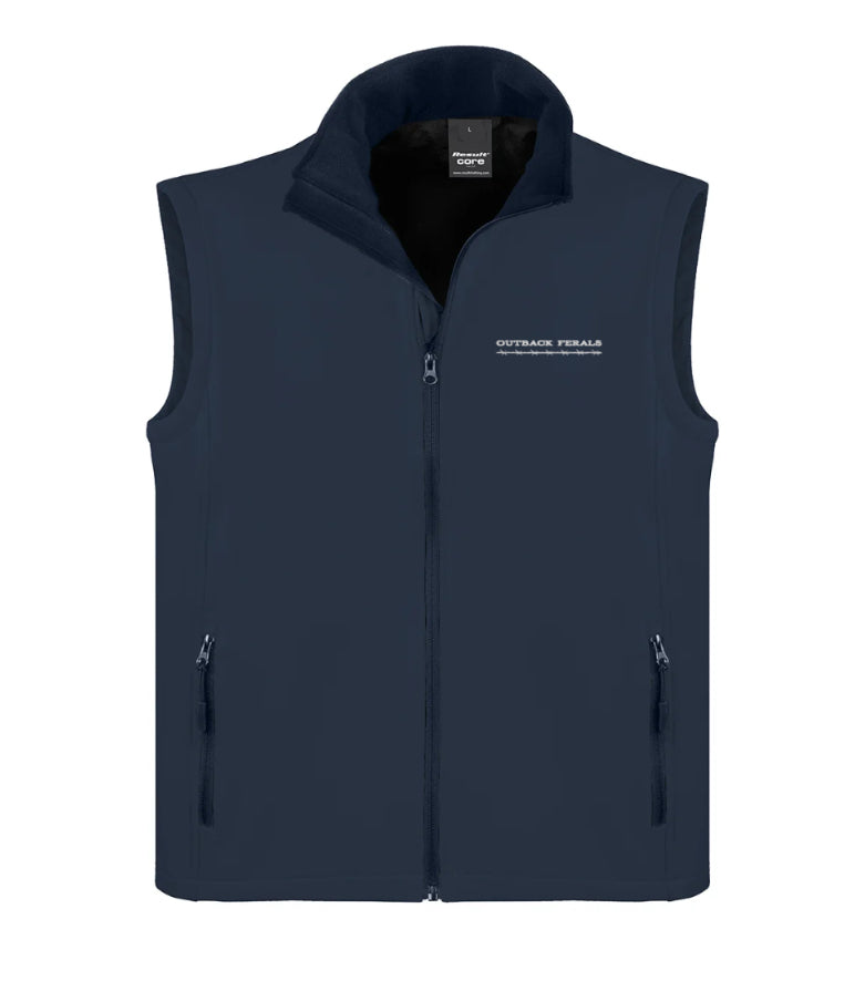 Unisex softshell vest pre order